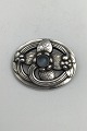 Georg Jensen 
Sterling Sølv 
Broche No. 138 
(Månesten) 
Måler 4 cm x 
3.3 cm (1.57 
inch x 1.30 
inch) ...