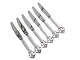 Danish silver 
and stainless 
steel, 
Ornamental 
fruit knife.
Marked with 
three towers 
(Danish ...