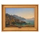 Morten Jepsen, 
1826-1903, Öl 
auf Leinen. 
Partie von der 
...