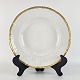 Dyb tallerken 
fra stellet 
Offenbach med 
guldkant. Nr. 
22
Design 
Heinrich Hansen
Producent ...
