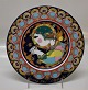 1976 Bjorn 
Wiinblad 
Christmas Plate 
by Rosenthal 
Angel with 
Trumpet. 28.5 
cm  In nice and 
mint ...