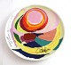 Rosenthal. Künstlerplatte Nummer 7 von 1995. Björn Wiinblad. Durchmesser 26 cm.