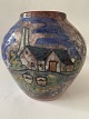 Bornholm 
ceramics, 
Michael 
Andersen Vase,
Decoration 
number 5874
Height. 15 cm
Great ...