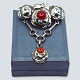 Bernhard Hertz 
jewellery.
Bernhard 
Hertz; A Danish
Art Nouveau 
silver brooch
set with two 
...