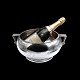 C.C. Hermann. 
Art deco 
champagnekøler 
/ skål i 
sterling ...