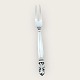 Georg Jensen, 
Acorn / Konge, 
Small cold meat 
fork, Length 
11.5cm, nice 
used condition.