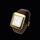 Georg Jensen 
Armbåndsur i 
forgyldt 
sterlingsølv 
#354 - Lene 
Munthe.
Tegnet af Lene 
Munthe. ...