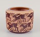 Marianne Starck 
for Michael 
Andersen.
Modernist jar 
in stoneware.
Motif of a 
leaping ...