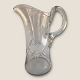 Glas kande, Med 
stjerne 
slibninger, 
25cm høj, 16cm 
bred *Perfekt 
stand*