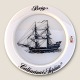 Holmegaard, 
Skibsplatte, 
1973, Brig, 
Catharina 
Sophia, Design 
Michael Bang 
*Perfekt stand*