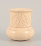 Kähler, 
Denmark. 
Ceramic vase in 
cream colored 
glaze.
1930/40's.
Perfect ...