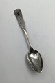 Dansk Provins 
Sølv Theske med 
ornamentik og 
flus
Måler 14 cm 
(5.51 inch)