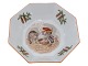 Royal 
Copenhagen 
Christmas, rare 
angular bowl.
The pattern is 
designed by 
Harald Wiberg 
and ...