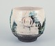 Rolf Fagerberg 
(1934-2008).
Swedish 
ceramicist. 
Unique ceramic 
jar.
Unglazed. 
Cream colored 
...