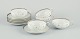 Bing and 
Grondahl, 
”Mælkevej” 
(“Milky Way”). 
Five teacups 
with saucers. 
Gold 
decoration.
Ca. ...
