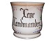Aluminia Large mug from 1882 with the text: "LEVE LANDMANDEN". This product is only at ...