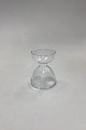 Klart 
Blomsterløgglas 
Holmegaard / 
Kastrup / Fyens 
Glasværk
Måler 9,5 cm / 
3,74 in.