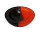 Duo 
Fyrfadsstage i 
orange og sort 
fra Pernille 
Bülow i 1988. 
Signeret Bülow 
88. Højde 3,5 
cm. ...