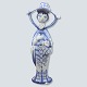Bjørn Wiinblad; 
The four 
seasons 
figurine of 
glazed 
earthenware 
"Autum". 
Signed 
monogram "BW 
...