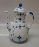 3 pieces in 
stock
Bing and 
Grondahl 
(Blaamalet) 
Blue Fluted 091 
a Large coffee 
pot 26 cm 1 l 
...