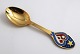 Michelsen. 
Juleske. 2003. 
Sterling (925). 
Design Esben 
Hanefelt 
Kristensen