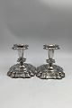 Danish Silver 
Candlesticks 
(1947-1948) (2) 
Measures 11 cm 
x 11 cm (4.33 
inch x 4.33 
inch) H 10.5 
...