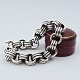 Aagaard; A big silver bracelet in sterling silver. L. 21,5 cm. W. 1,4 cm. Stamped "JAa 925". ...