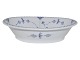 Blue Fluted 
Halv Lace
Rare oval bowl 
24 cm.