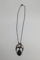 Georg Jensen 
Silver Necklace 
No. 4 (Multi 
coloured) 
(1915-1930)
Measures Chain 
43 cm (16.92 
...