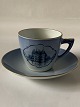Bing & Grøndahl 
Castle frame, 
coffee cup and 
saucer with 
Egeskov castle.
Decoration 
number ...