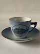 Bing & Grøndahl 
Castle set, 
coffee cup and 
saucer with 
Amalienborg 
castle.
Decoration 
number ...