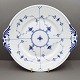 Royal Copenhagen,Blue Fluted porcelain;An round dish #2152.First. L. 28 x 25 cm. H. 3,8 ...