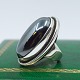 Regitze 
Overgaard for 
Georg Jensen; 
Big silver ring 
wit ...