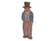 Hjorth keramik 
miniature 
figur, mand i 
egnsdragt.
Højde 10,5 cm.
Perfekt stand 
uden fejl.