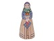 Hjorth keramik 
miniature 
figur, dame i 
egnsdragt.
Højde 9,0 cm.
Perfekt stand 
uden fejl.