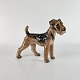 Figur i 
porcelæn, nr 
1079, Med motiv 
af en Airedale 
Terrier.
Producent Dahl 
Jensen
1 ...