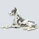 Bing & 
Grondahl; 
Porcelain 
figurine Grand 
Danois #1773