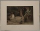 48. Courtyard 
Interior in 
Capri.  Issued 
in colors. 
(Mezzotint in 
colors, 1928 
(O/S 48). 29.6 
...