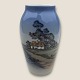 Royal 
Copenhagen, 
Vase med 
landskabs motiv 
#2887/ 88A, 
13cm høj, 8cm i 
diameter, 
1.sortering ...