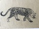 Torkil Norél 
(1922-2009):
Gående 
leopard.
Kul/bly på 
papir.
Sign.: 
usigneret
Uden ...