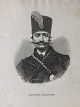 Ubekendt 
kunstner (19 
årh):
Portræt af 
Shahen af Iran 
- Nasser-al-Din 
(1831-96).
Litografi på 
...