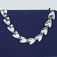 Georg Jensen; A 
necklace made 
in sterling 
silver #66.
L. 44 cm. 
Stamped "Georg 
Jensen Sterling 
...
