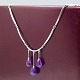 N. E. From 
silver 
jewellery.
Niels Erik 
From; A 
necklace made 
of sterling 
silver set with 
...