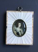Miniature 
portræt i 
benramme - 
Portræt af 
Marie Louise 
...