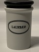 Eslau, Laurel 
spice jar 
designed by 
Bjarne Bo. Matt 
glazed with 
black wooden 
lid, fits the 
...