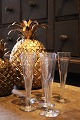 Antik 1800 tals 
, fransk 
champagneglas i 
krystal med ...