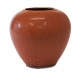 Saxbo stoneware 
vase redbrown 
glazed no. 16
H: 16,5cm