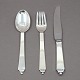 Pyramid silver 
cutlery.
Georg Jensen; 
A pyramid 
children 
cutlery made in 
sterling 
silver, three 
...