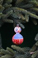 Old glass 
Christmas tree 
ornament in the 
shape of a ...