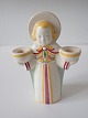 Aluminia 
juleprinsess 
til lys -design 
nr. 2350 
designet af 
Nils Thorsen i 
1944.Stempel 
ca. 1945 ...